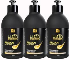 CONDICIONADOR ARGAN + ALOE VERA 300ml NATUFLORES 3un