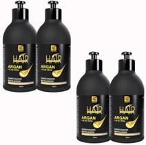 CONDICIONADOR ARGAN + ALOE VERA 300ml NATUFLORES 4un