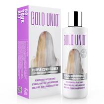 Condicionador BOLD UNIQ Purple para cabelos loiros, platinados e grisalhos 237 ml
