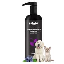 Condicionador Branqueador para Cães , Elimina Tons Amarelados, Blueberry Peluche Pets 500ml Condicionador Branqueador para Cães , Elimina Tons Amarelados, Blueberry Peluche Pets 500ml