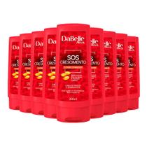 Condicionador Dabelle Hair SOS Crescimento Cabelos Quebradiços Multivitaminas 200ml (Kit com 9)