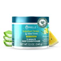 Condicionador de cabelo Mielle 2-Minute Deep com melão Kalahari 355ml