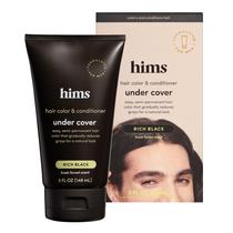 Condicionador de cor de cabelo Hims Under Cover Rich Black 150mL Condicionador de cor de cabelo Hims Under Cover Rich Black 150mL