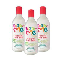 Condicionador de leite natural para cabelo Just For Me 400 ml (pacote com 3) Condicionador de leite natural para cabelo Just For Me 400 ml (pacote com 3)