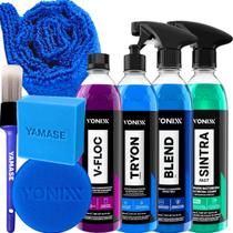 Condicionador de Plasticos 3 em 1 Tryon Shampoo Neutro Concentrado V Floc Limpador Bactericida Sintra Fast Cera Carnauba Blend Vonixx Condicionador de Plasticos 3 em 1 Tryon Shampoo Neutro Concentrado V Floc Limpador Bactericida Sintra Fast Cera Carnauba Blend Vonixx