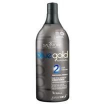 Condicionador de Realinhamento Blue Gold Premium 1L Passo 2 Condicionador de Realinhamento Blue Gold Premium 1L Passo 2