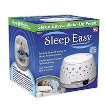 Condicionador de som fácil de dormir, máquina de ruído branco com som natural calmante não em looping de ar fluindo de um ventilador real - Sleep Easy