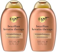 Condicionador de suavização de cabelo OGX Ever Straightening 385mL x2 Condicionador de suavização de cabelo OGX Ever Straightening 385mL x2
