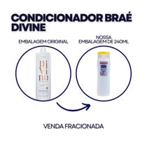 Condicionador Divine Braé Absolutely Smooth Fracionado 240ml - Condicionador Antifrizz