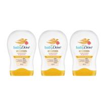 Condicionador Dove Baby 200Ml Hidratante Glicerina - 3Un