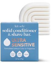 Condicionador e Barra de Barbear 2 em 1 Kitsch Ultra Sensitive - 80ml