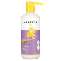 Condicionador e desembaraçador Alaffia Lemon Lavender 473 ml para bebês