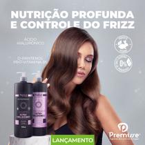 Condicionador E Shampoo Ultra Ácido Hialurônico 1 Litro Premisse
