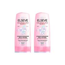 Condicionador Elseve 200Ml Glycolic Gloss- Kit C/2Un
