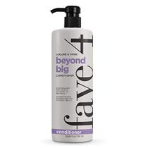 Condicionador fave4 Beyond Big Volume & Shine para maior e m