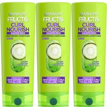 Condicionador Garnier Fructis Curl Nourish 360 ml (pacote com 3) Condicionador Garnier Fructis Curl Nourish 360 ml (pacote com 3)