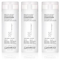Condicionador GIOVANNI Smooth As Silk Deeper Moisture 250 ml (pacote com 3)