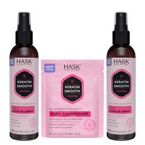Condicionador HASK Keratin 5 em 1 Leave-In Duo 180 ml x 2
