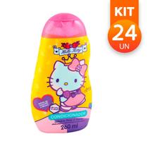 Condicionador Hello Kitty Betulla Claros Camomila e Silicone Não Irrita Os Olhos 260ml (Kit C/24)