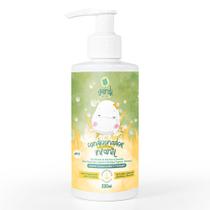 Condicionador Infantil 100% Natural com Extrato de Aloe Vera e Camomila, Oleos Essenciais e Vegetais, Manteigas e Panten