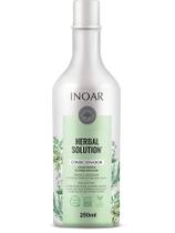 Condicionador Inoar Herbal Solution 250ml Maciez e Sedosidade Limpeza Suave Hidratante Extratos de Oliva Alecrim Jasmim