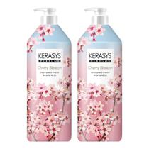 Condicionador Kerasys CHERRY BLOSSOM Perfumado 1L (pacote com 2) Condicionador Kerasys CHERRY BLOSSOM Perfumado 1L (pacote com 2)