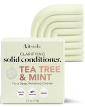 Condicionador Kitsch Tea Tree & Mint para Cabelos Finos, Ondulados e Cacheados