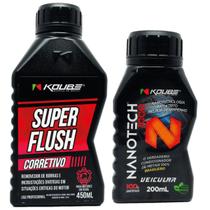 Condicionador Koube Nanotech + Super Flush Carretivo