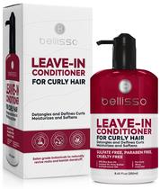 Condicionador Leave in Bellisso para controle do frizz para cabelos cacheados