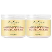 Condicionador Leave-in SheaMoisture com óleo de rícino preto jamaicano