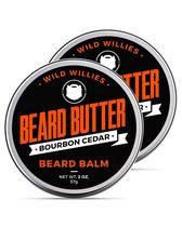 Condicionador Leave-In Wild Willies Bourbon Cedar para Barba - Com Manteiga