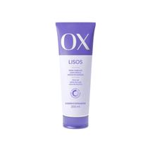 Condicionador Lisos Para Cabelos Com Frizz E Indisciplinados 200ml OX