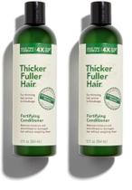 Condicionador, mais espesso, cheio, fortificante, óleo de mongongo de 355 ml