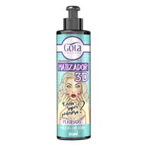 Condicionador matizador 3d grafite gota 120ml