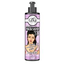Condicionador matizador 3d grafite gota 120ml