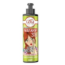 Condicionador matizador 3d grafite gota 120ml - Gota Dourada