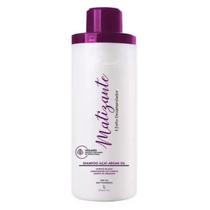 Condicionador Matizador Aramath 1Litro profissional lavatório grisalhos loira luzes