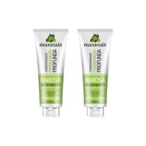 Condicionador Maxihair 500Ml Babosa Da Amonia - Kit 2Un