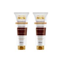 Condicionador Maxihair 500Ml Mandioca Trat Hidratante - 2Un
