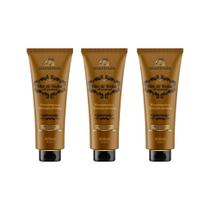 Condicionador Maxihair 500Ml Oleo De Ricino+D' Pantenol-3Un