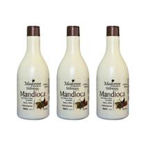 Condicionador Maycrene Mandioca 500ml - Kit C/ 3un