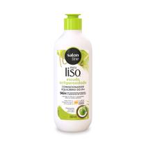 Condicionador Meu Liso Equilíbrio do PH Tratamento Profundo Hidratação Antifrizz Escudo Antiporosidade 300ml Salon Line Condicionador Meu Liso Equilíbrio do PH Tratamento Profundo Hidratação Antifrizz Escudo Antiporosidade 300ml Salon Line
