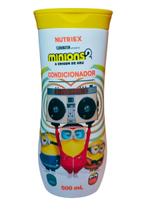 Condicionador MINIONS 500 mL -Extrato de Banana + Nutrição, Maciez, Brilho e Deliciosa Fragrância