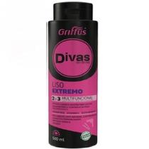 Condicionador Multifuncional Griffus Liso Extremo Divas do Brasil 500ml