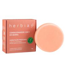 Condicionador Natural em Barra 2 em1 Hidratação Profunda 50g Herbia
