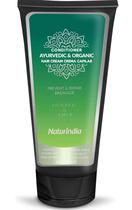 Condicionador Naturindia Deep para danificar cabelos secos com Aloe Shikakai