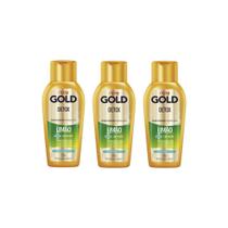 Condicionador Niely Gold 175Ml Detox - Kit C/3Un