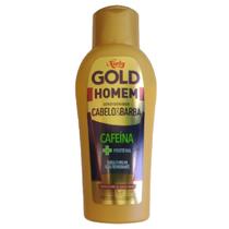 Condicionador Niely Gold Homem Cabelo e Barba Cafeína + Proteína 175ml