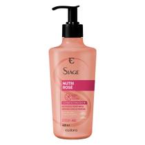 Condicionador Nutri Rosé Nutrição Raiz e Pontas 400ml Eudora Siàge Condicionador Nutri Rosé Nutrição Raiz e Pontas 400ml Eudora Siàge