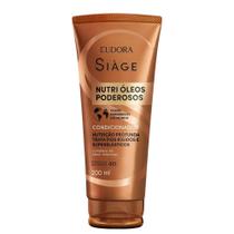 Condicionador Nutrição Nutri Óleos Poderosos Cabelos Secos 200ml Eudora Siàge